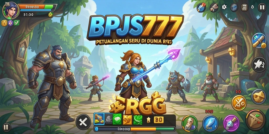 Screenshot gameplay BPJS777 yang menampilkan pertarungan epik.
