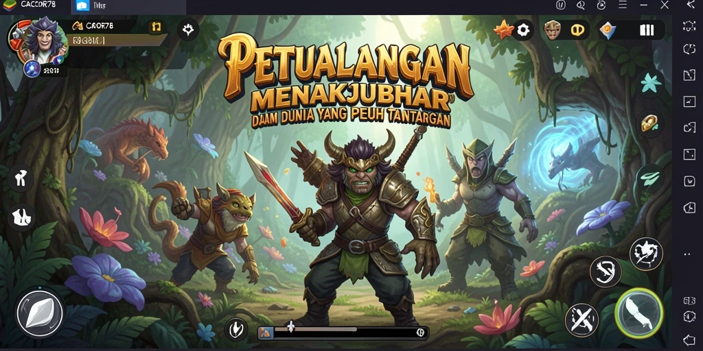 Gameplay seru dalam <strong>CACOR78</strong> dengan berbagai tantangan menarik.