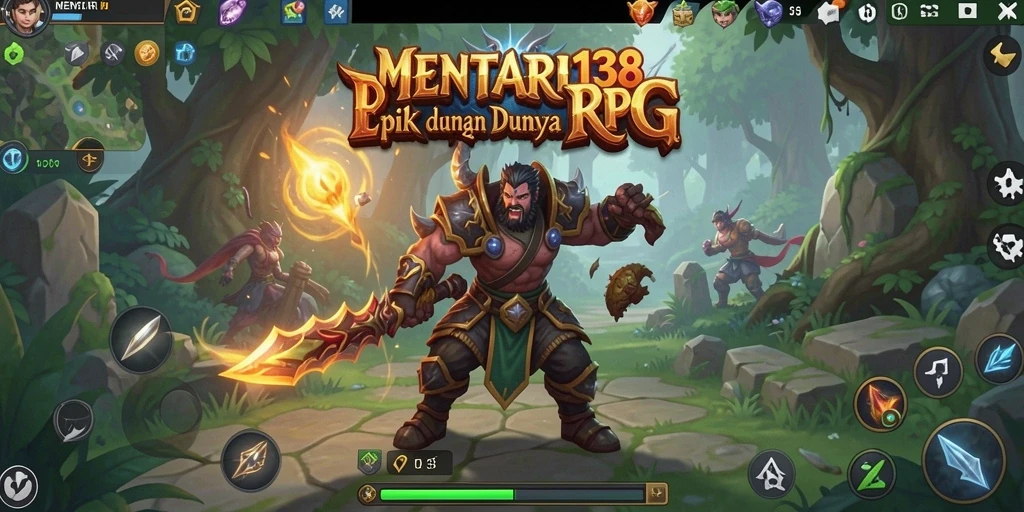 Tampilan gameplay MENTARI138 yang memukau di dunia RPG.