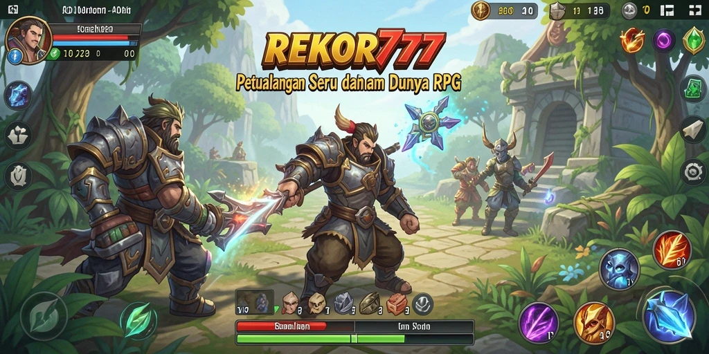 Gameplay intens dan grafis menawan dalam REKOR777.