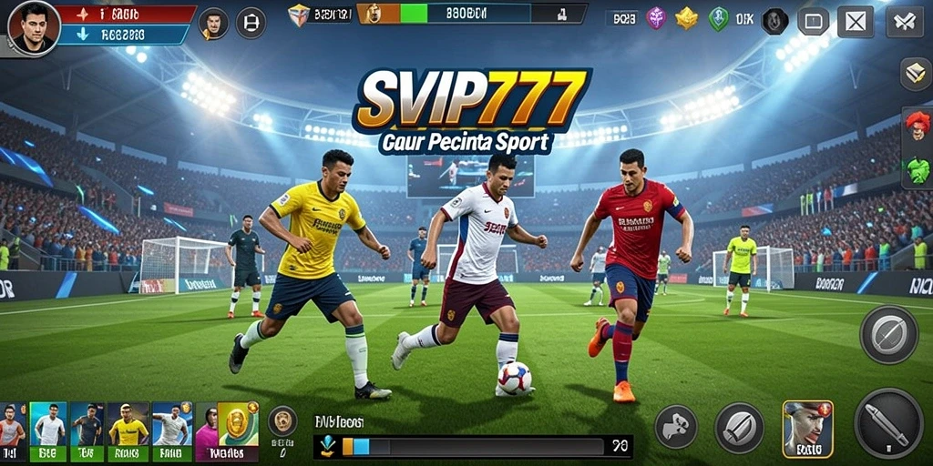 Tampilan gameplay <strong>SVIP777</strong> yang seru dan kompetitif saat berolahraga.